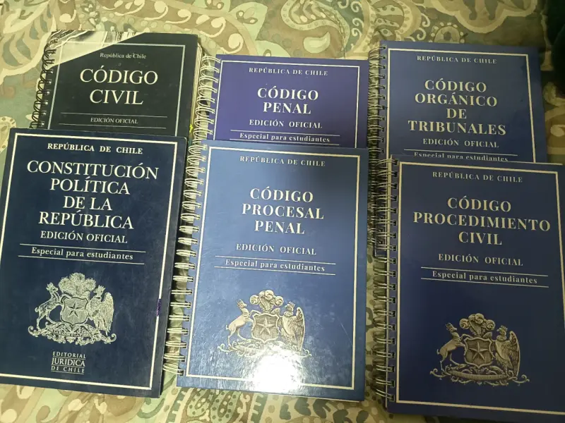 Conjunto de códigos legales chilenos - 1