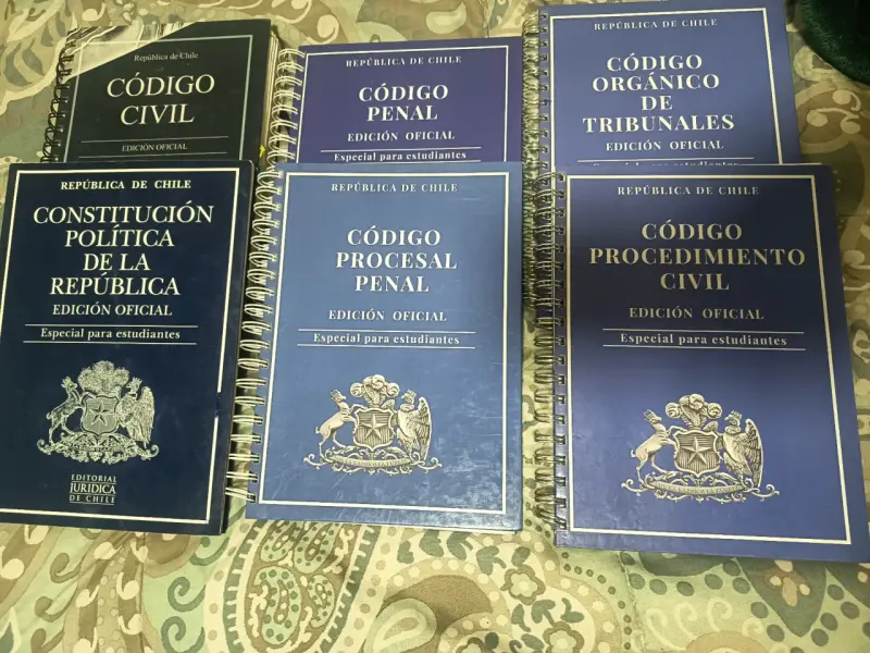 Conjunto de códigos legales chilenos - 2