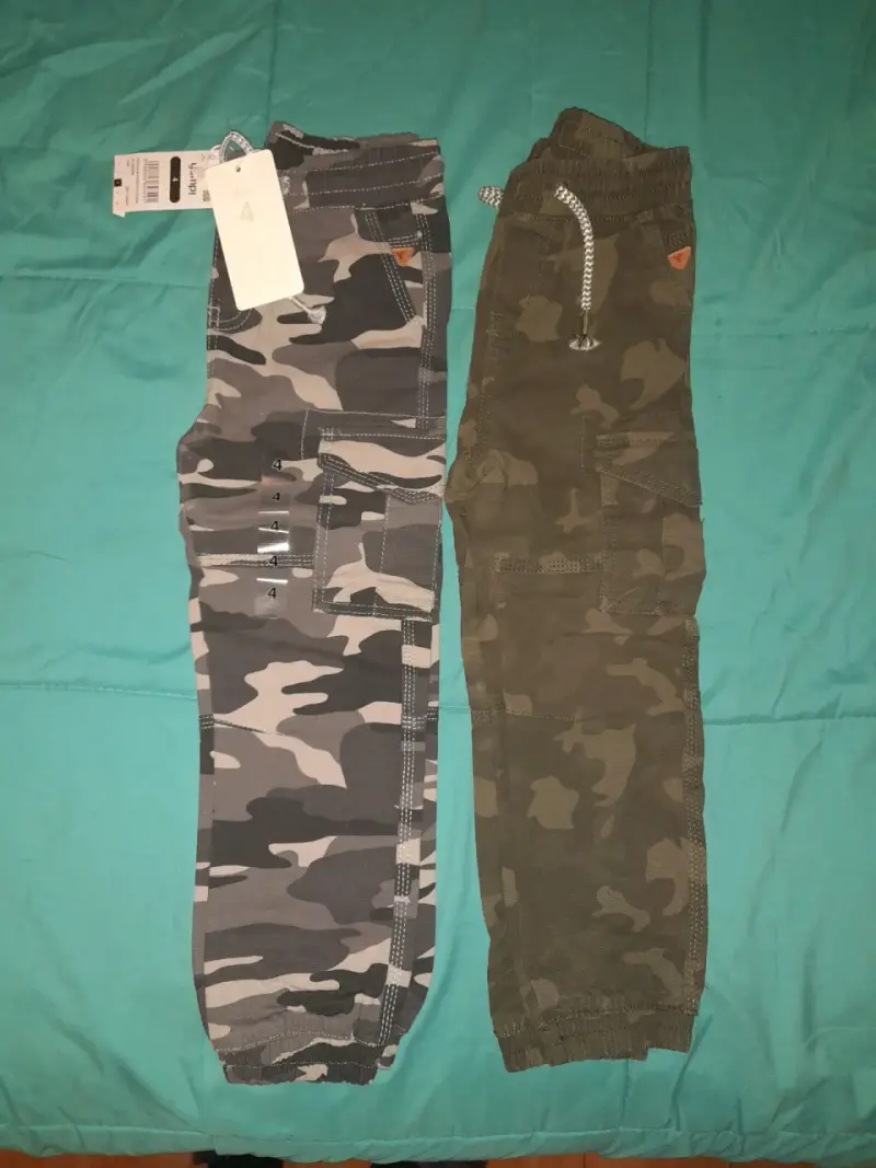 Pantalones camuflados talla 4 - 1