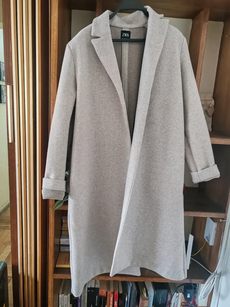Abrigo Beige Zara - 2