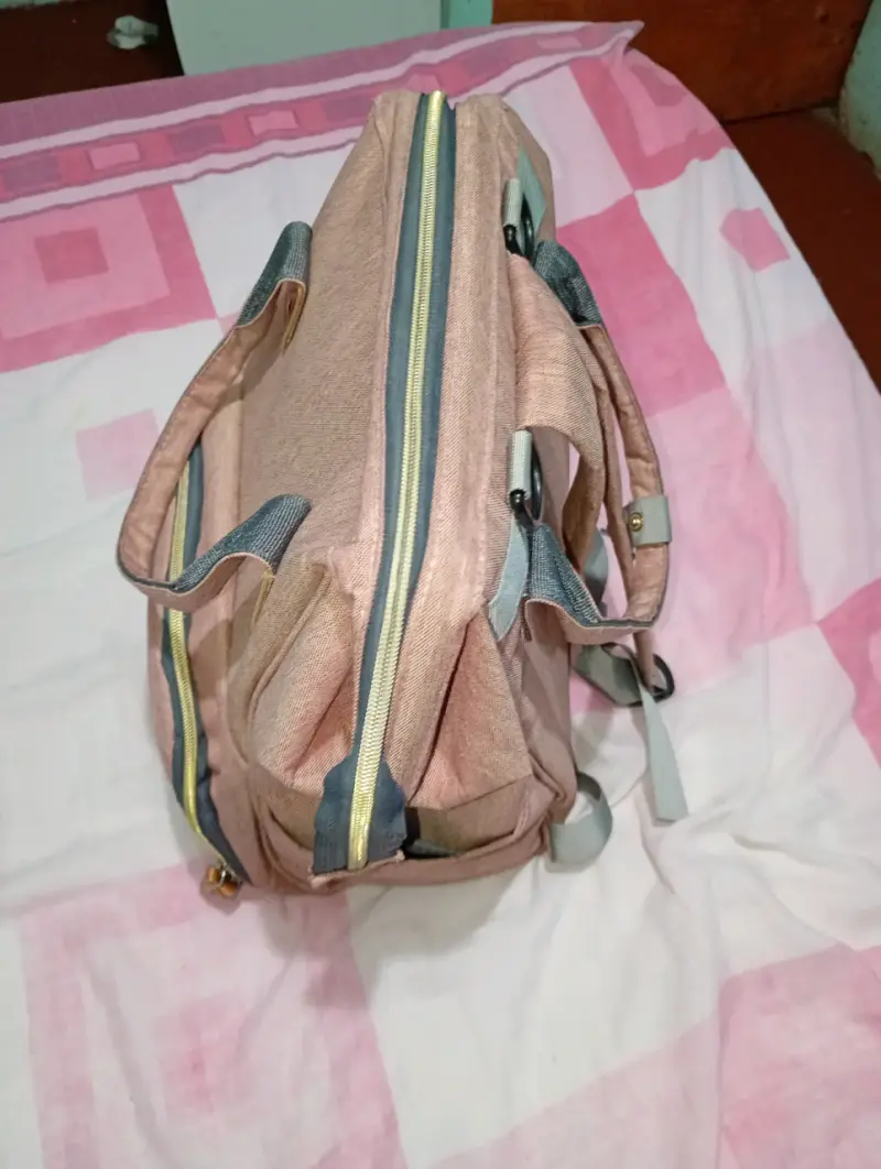 Mochila rosa multiuso - 2