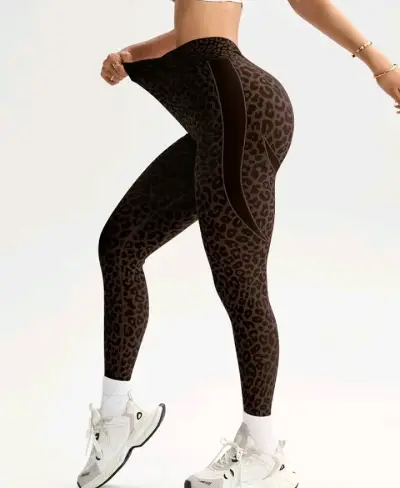 Leggings con estampado animal print - miniatura 2