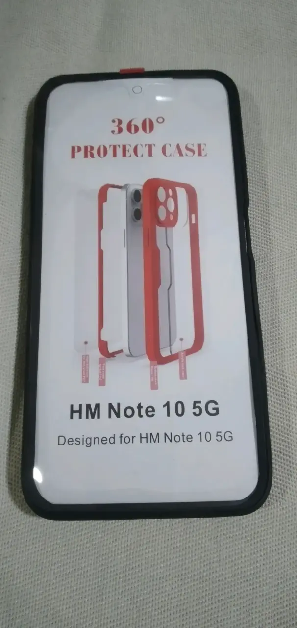 Carcasa protectora 360° HM Note 10 5G - 1