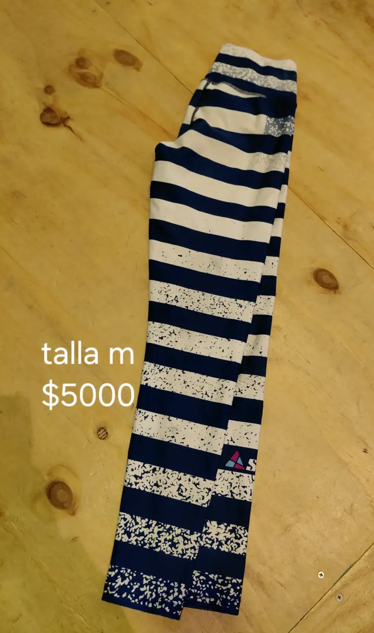 Leggings rayados talla M - 1