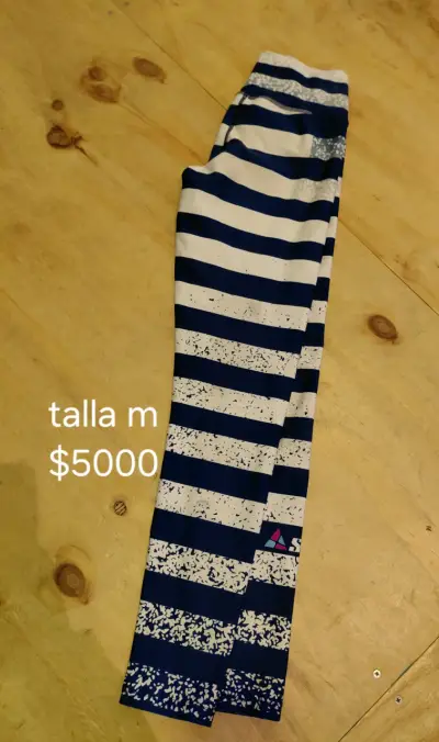 Leggings rayados talla M - miniatura 1