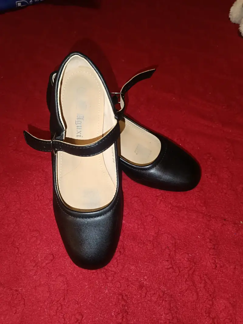 Zapatos de tacón negro de cueca - 2