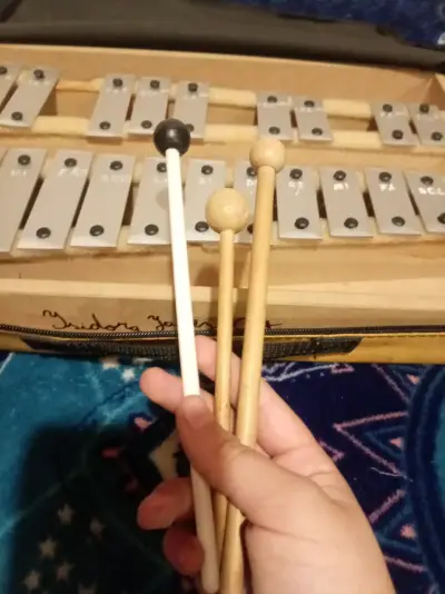 Metalófono infantil con baquetas - miniatura 2