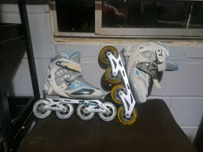 Patines en línea blancos Honda - miniatura 4