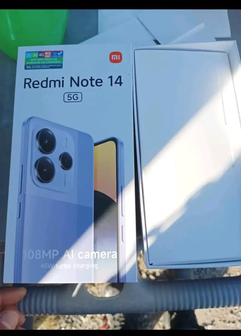 Smartphone Redmi Note 5G negro 8Ram 225Rom - 5