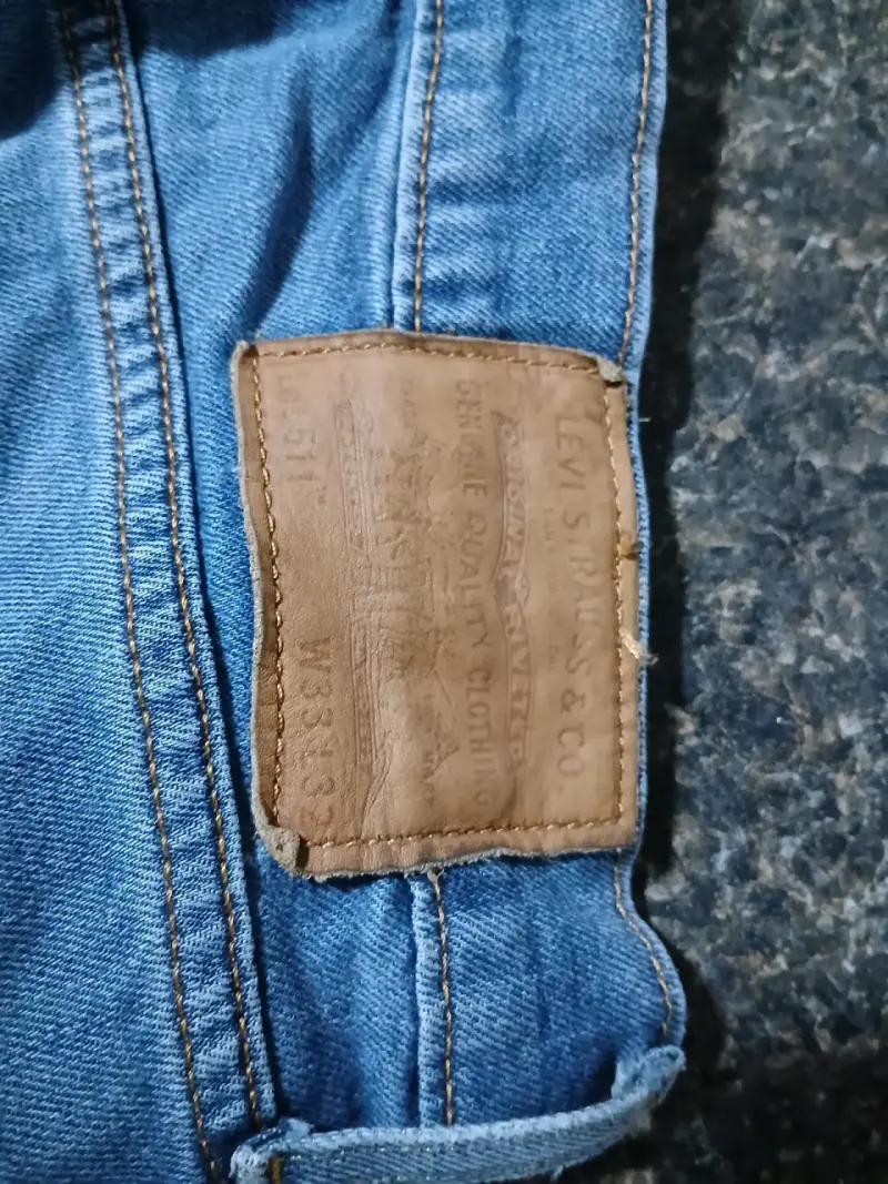 Jeans azul levi's 511 usados - 3