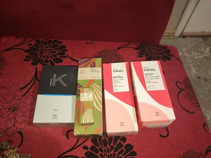 Set de productos de cuidado personal Natura