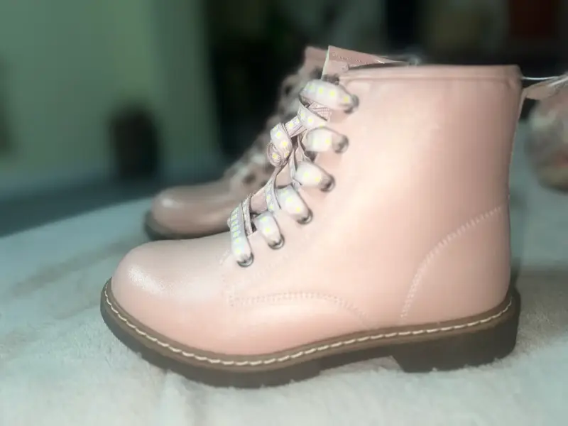Botas rosadas con forro interior - 3