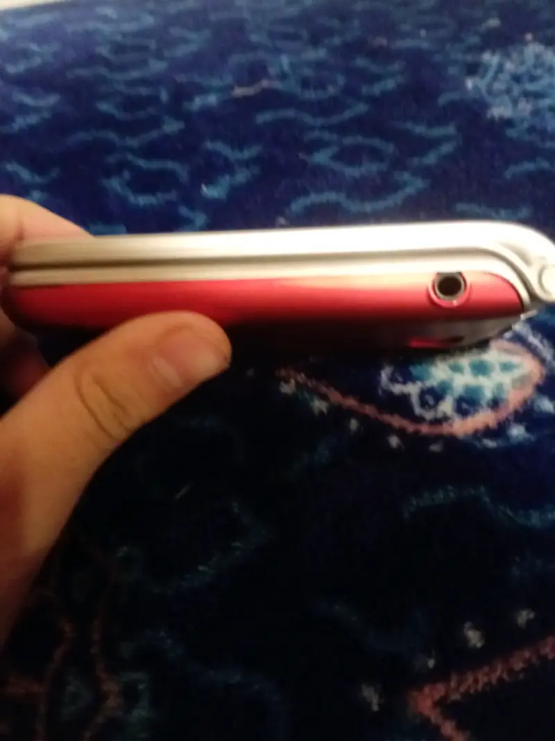 Celular plegable rojo vintage - 5
