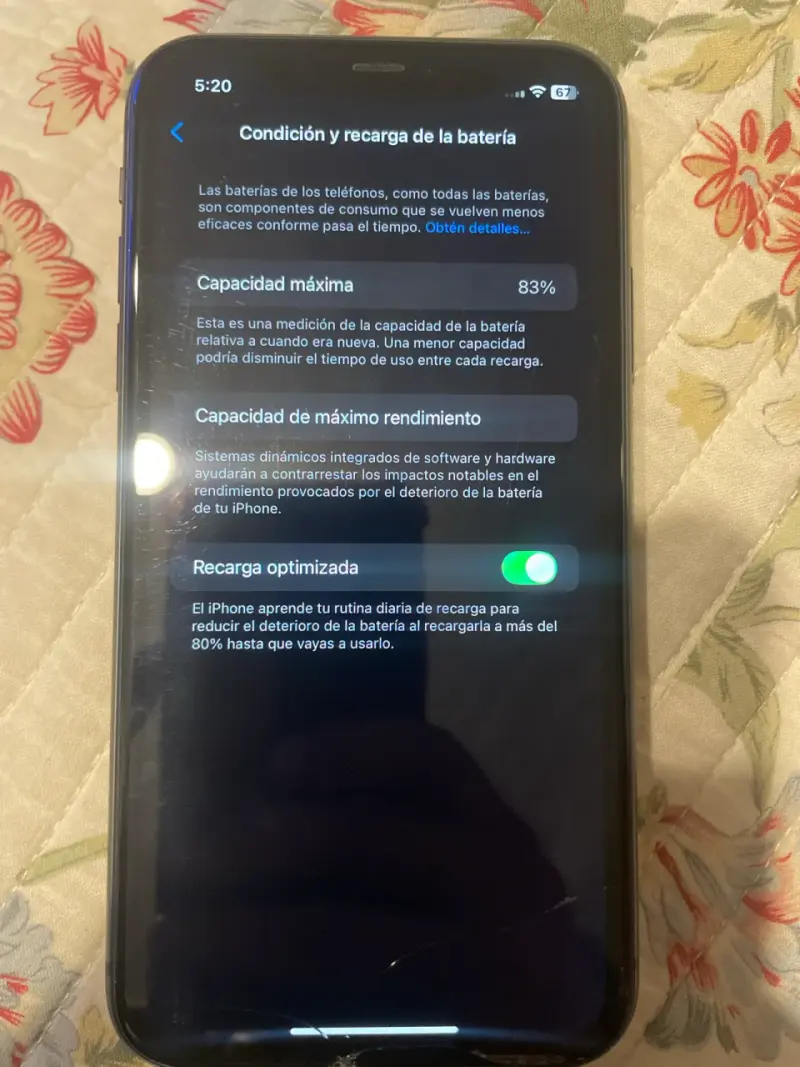 Iphone 11 ( con detalle pantalla) 83% bat - 4