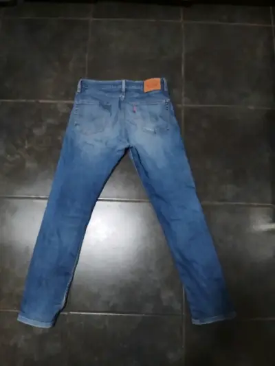 Jeans azules levi's 511 usados - miniatura 1