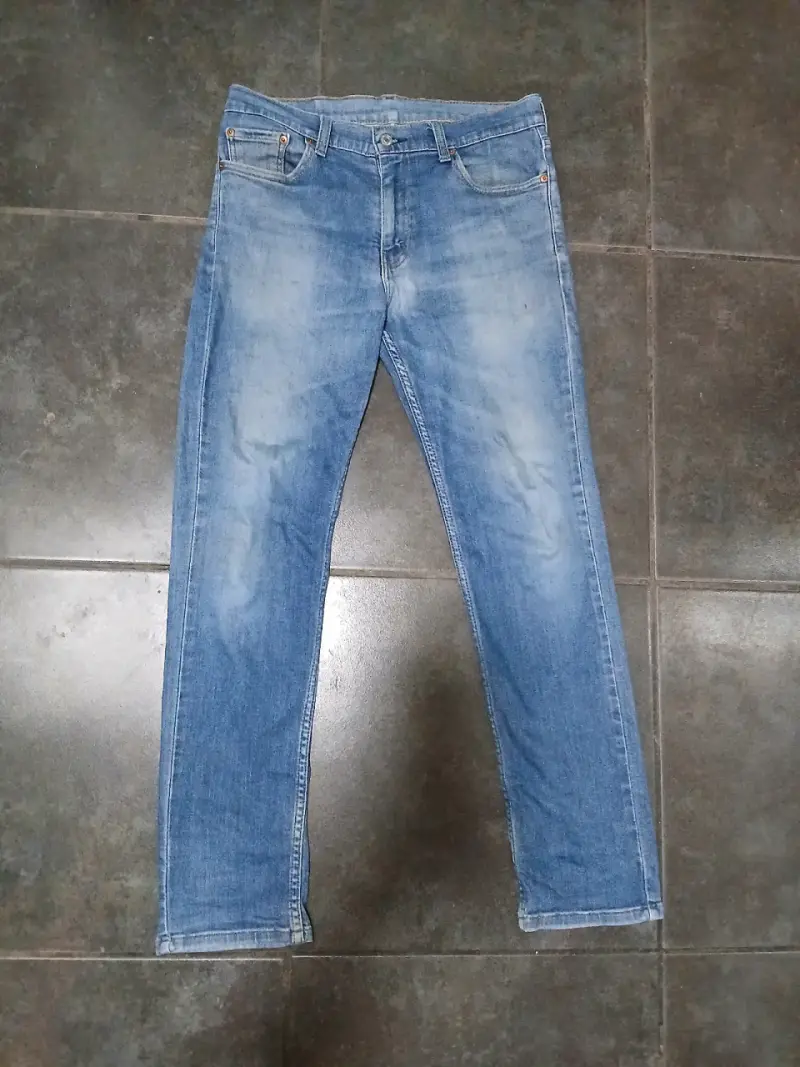 Jeans azules levi's 511 usados - 2