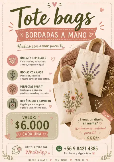 Bordo a mano lo que quieras!! - miniatura 1