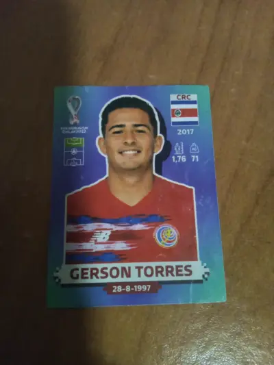 Lámina Gerson Torres Costa Rica - miniatura 1