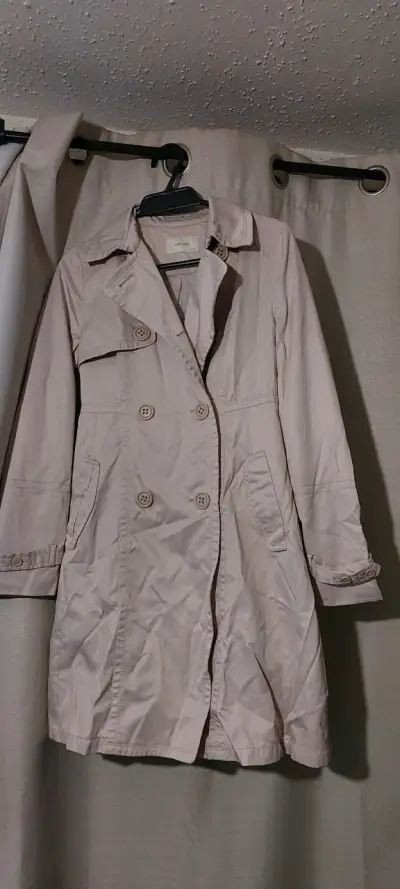 Trench color beige - miniatura 1