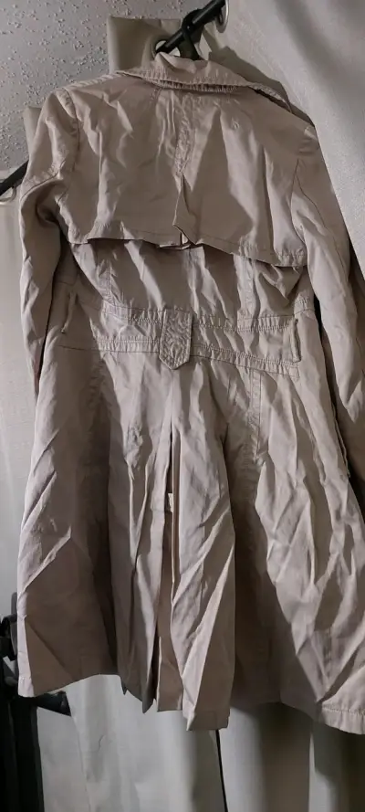 Trench color beige - miniatura 3