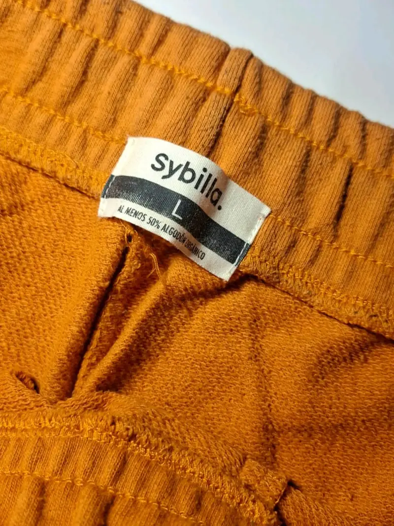 Pantalones jogger color terracota - 2