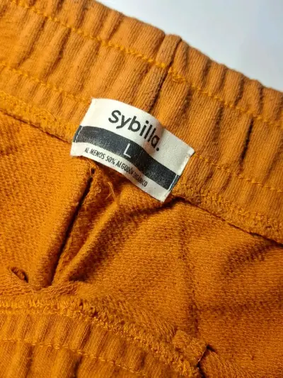 Pantalones jogger color terracota - miniatura 2