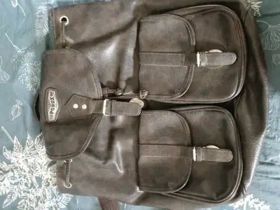 Mochila de cuero Porox - miniatura 1