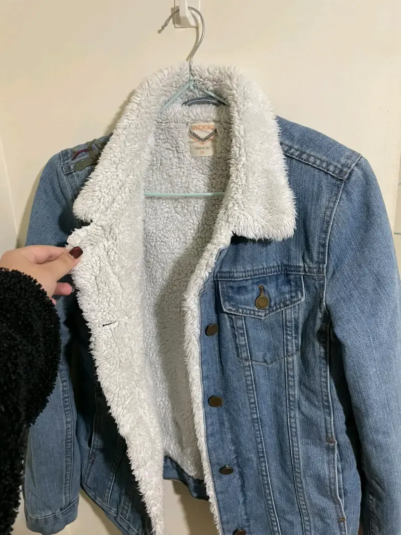 Chaqueta denim con forro polar - 2