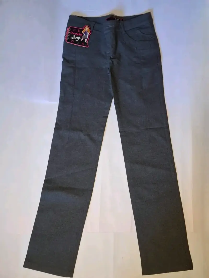 Pantalones grises de mujer - 1