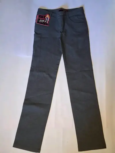 Pantalones grises de mujer - miniatura 1