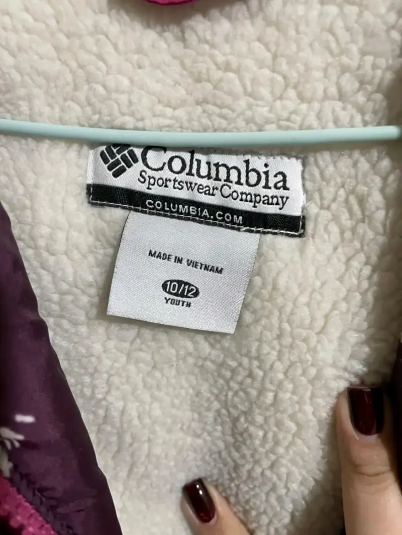 Parka rosa para niña Columbia - 4