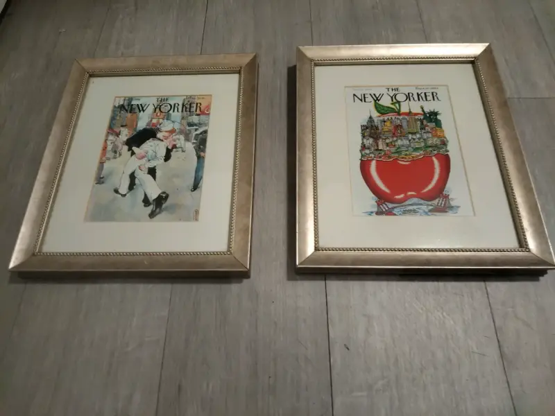 Cuadros con portadas New Yorker - 2
