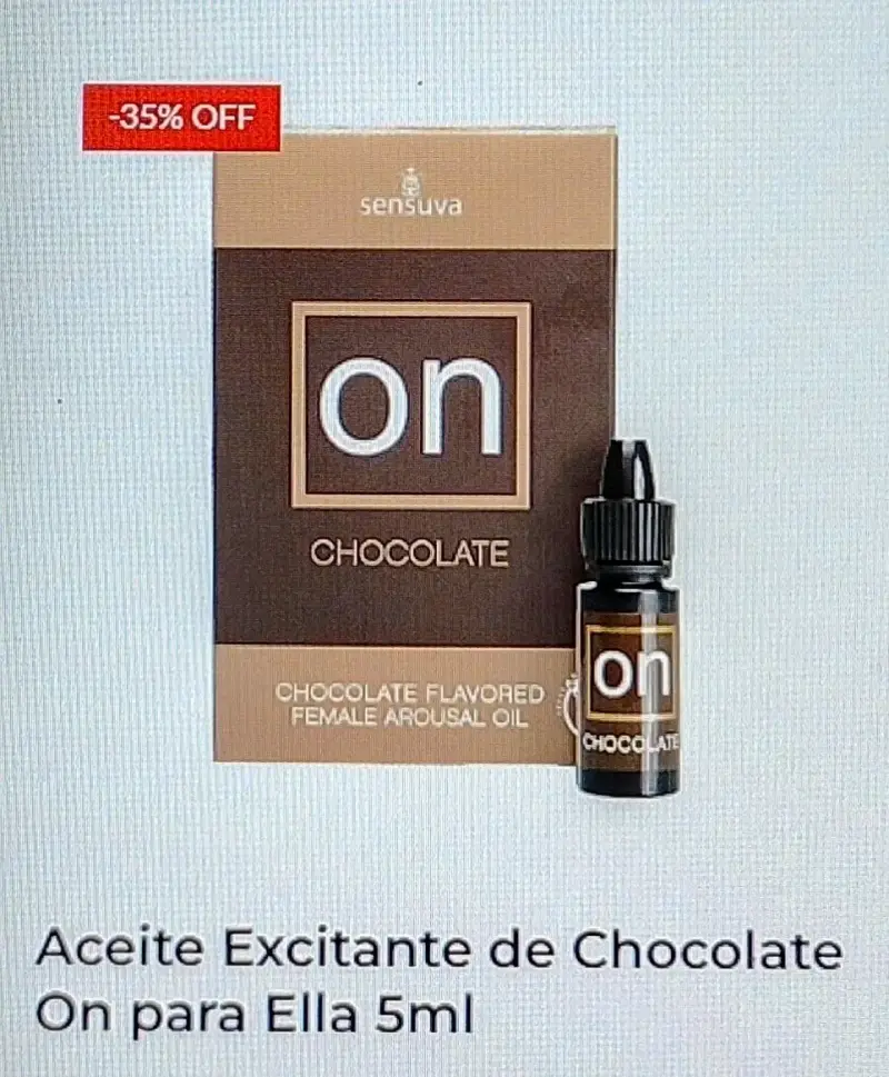 Aceite excitante de chocolate 5ml