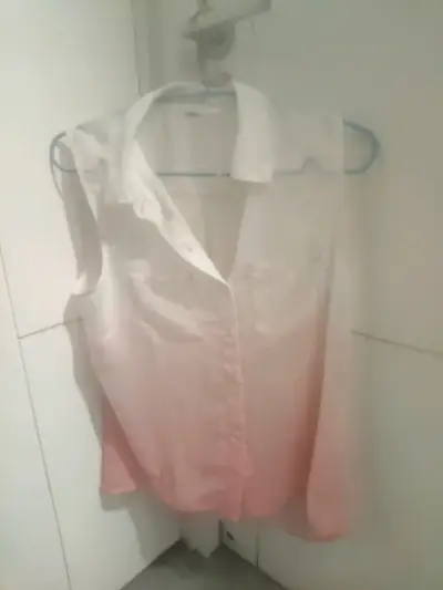 Blusa sin mangas degradada - miniatura 1