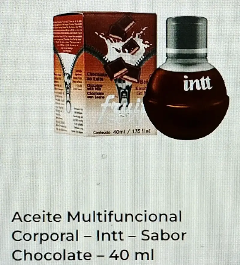 Aceite Corporal Sabor Chocolate 40ml