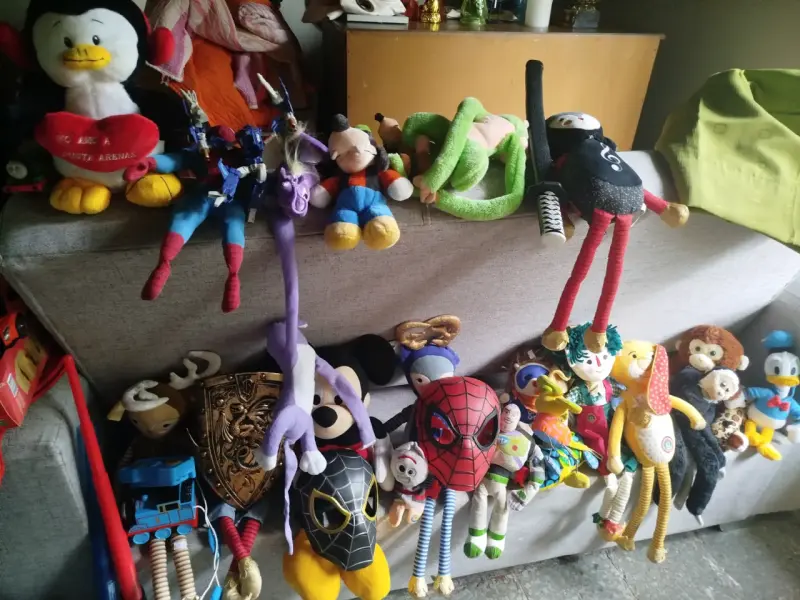 Lote de peluches variados