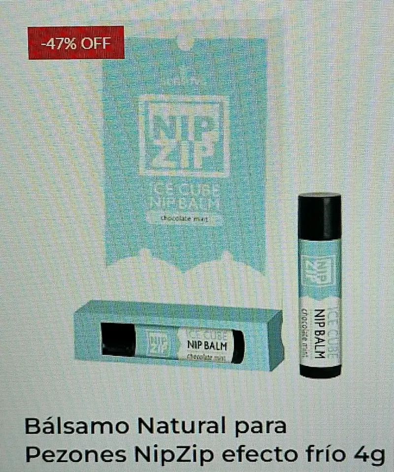 Bálsamo NipZip efecto frío 4g