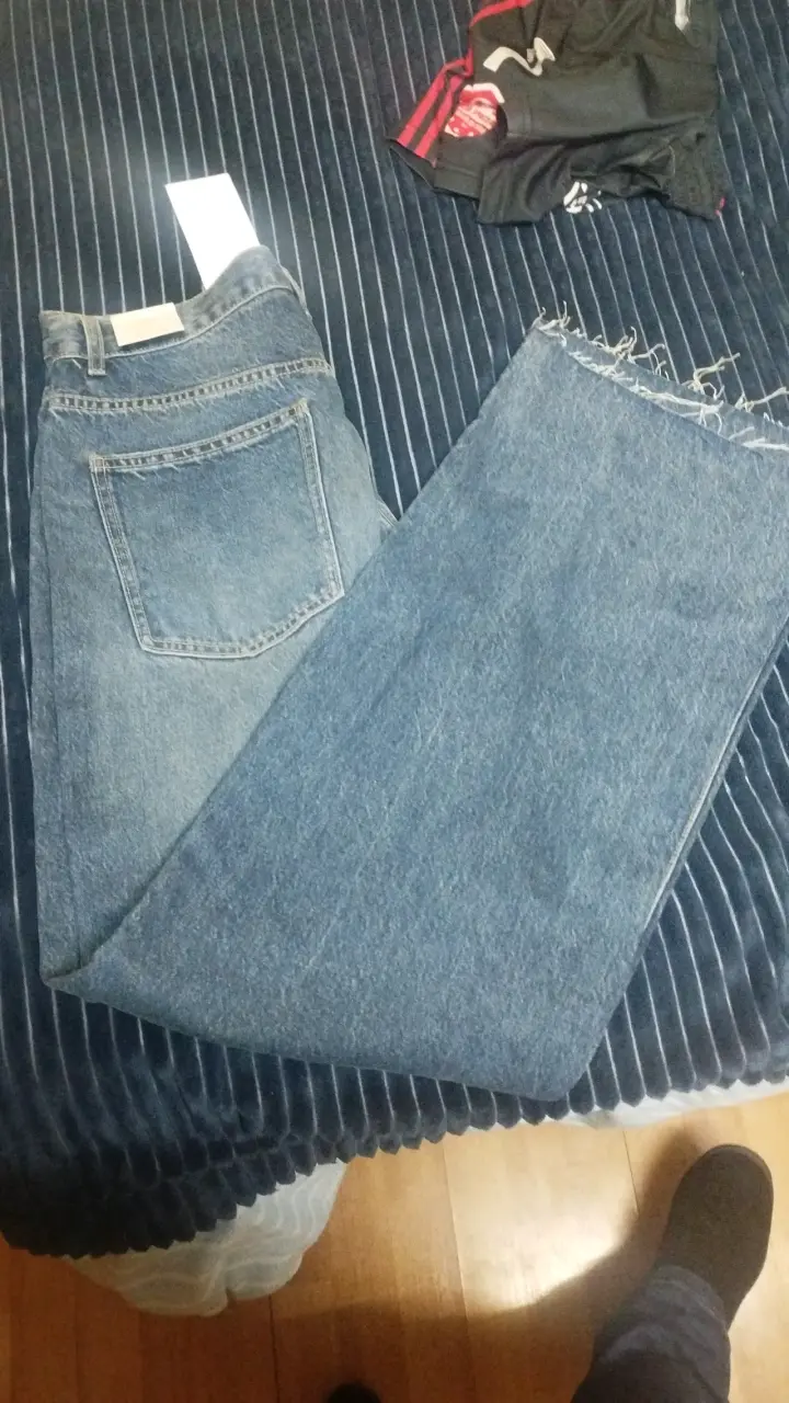 Jeans de mezclilla azules - 1