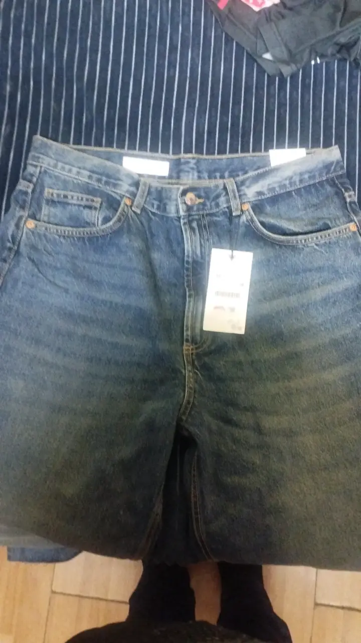 Jeans de mezclilla azules - 2