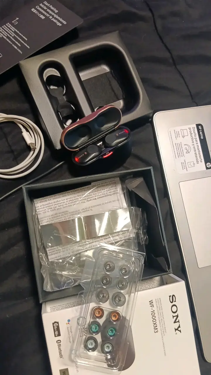Audífonos Sony WF-1000XM3 Bluetooth - 1