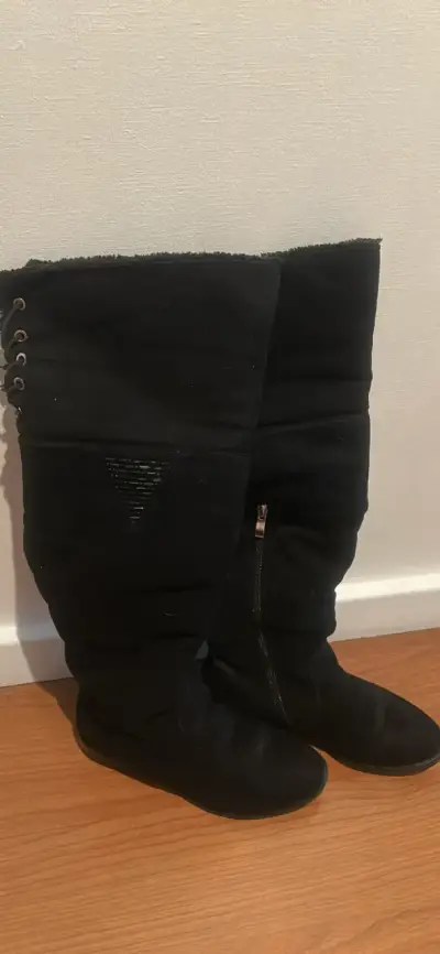 BOTAS GAMUZA 37 FORRADAS CON PIEL - miniatura 1