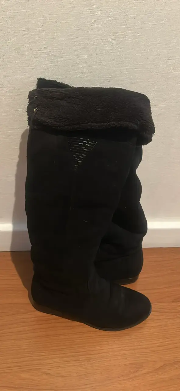 BOTAS GAMUZA 37 FORRADAS CON PIEL - 2