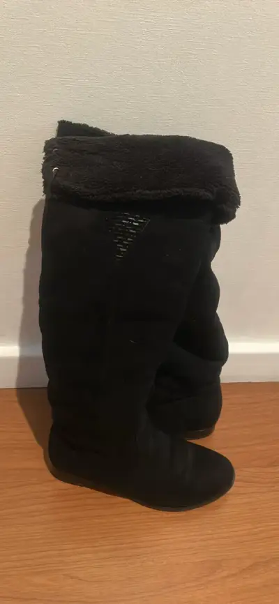 BOTAS GAMUZA 37 FORRADAS CON PIEL - miniatura 2