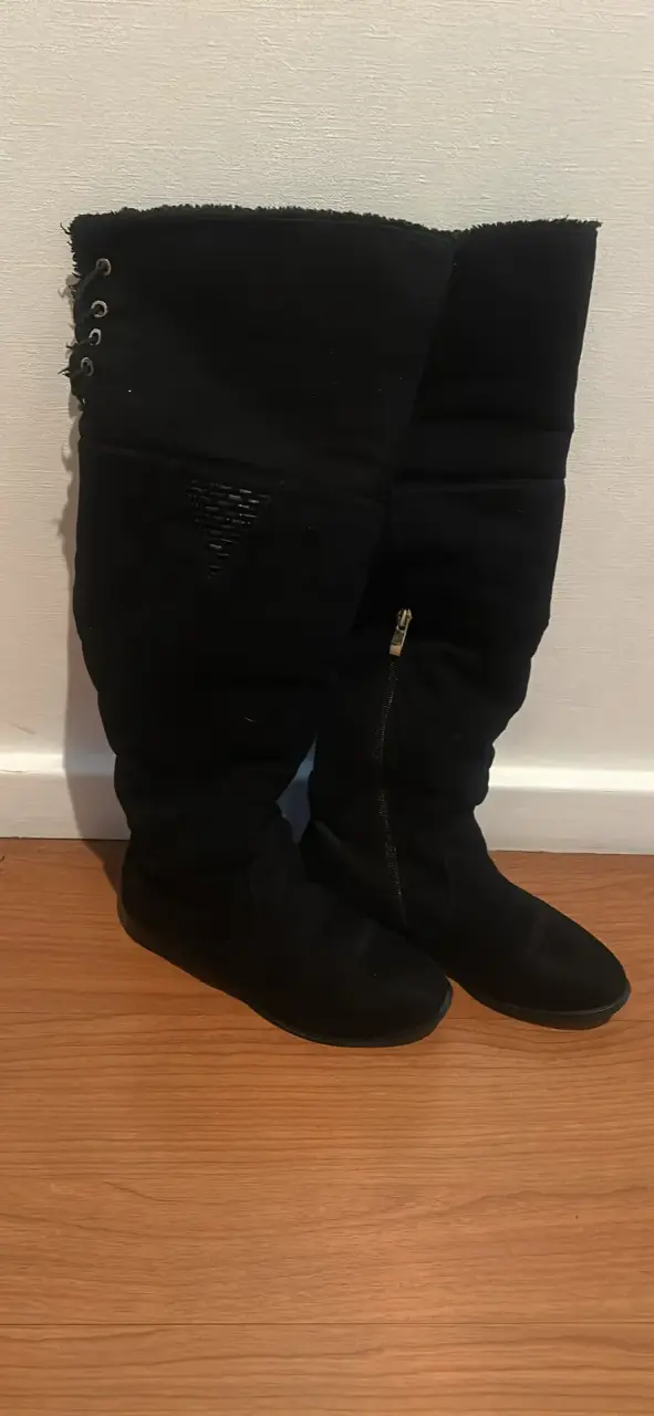 BOTAS GAMUZA 37 FORRADAS CON PIEL - 5