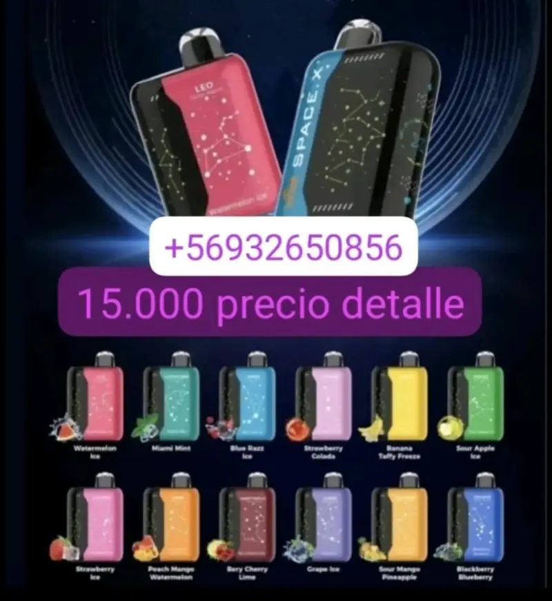 Vapes desechables sabores variados