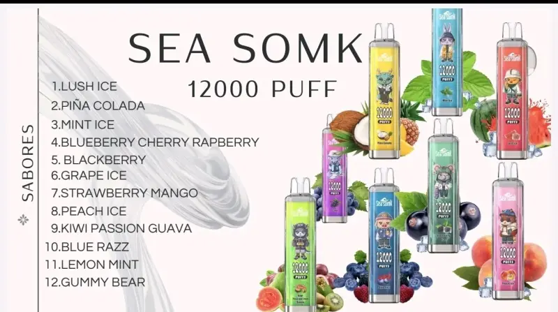 Vape Sea Somk 12000 Puff Sabores