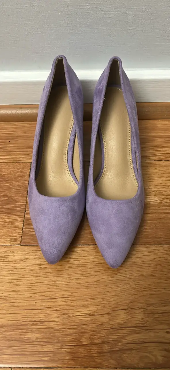 ZAPATOS LILAS 37 NUEVOS - 1
