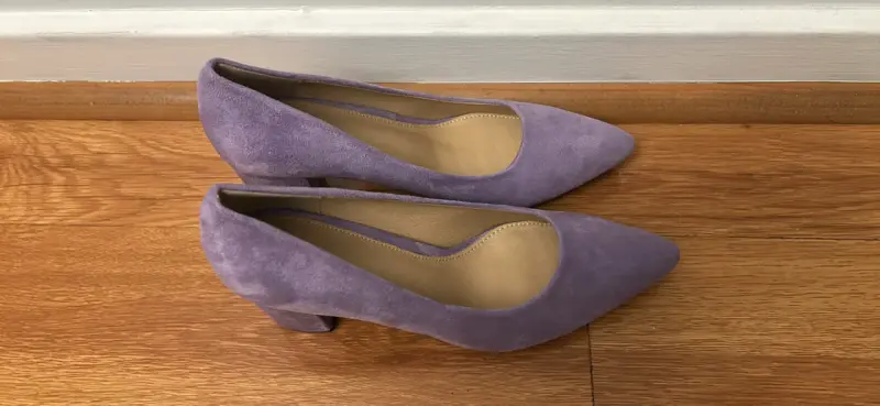 ZAPATOS LILAS 37 NUEVOS - 2