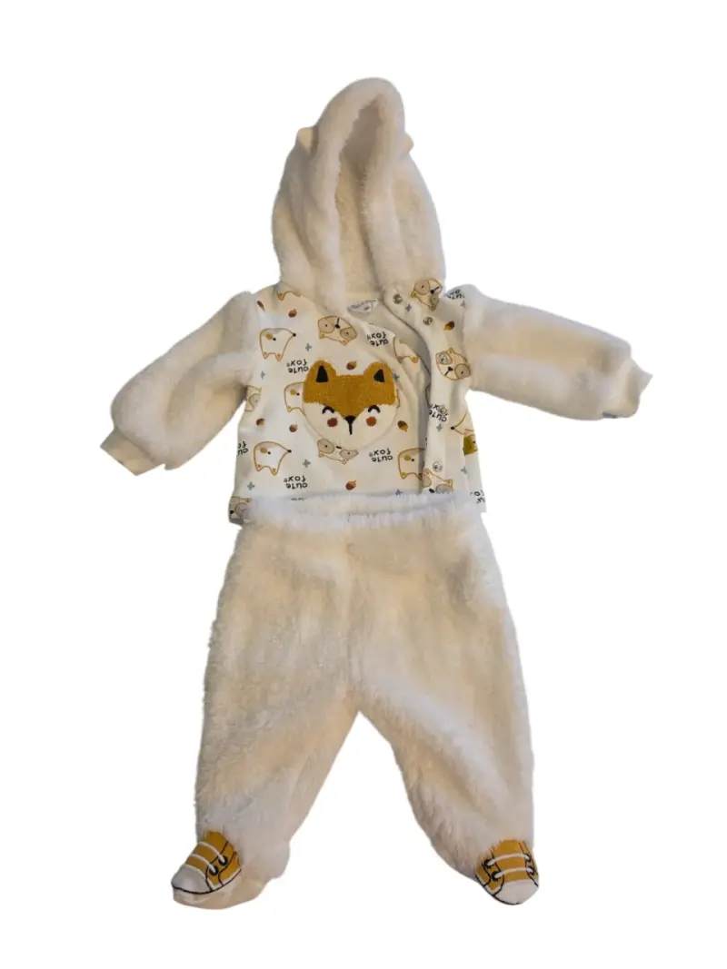 Conjunto bebé con diseño de zorro