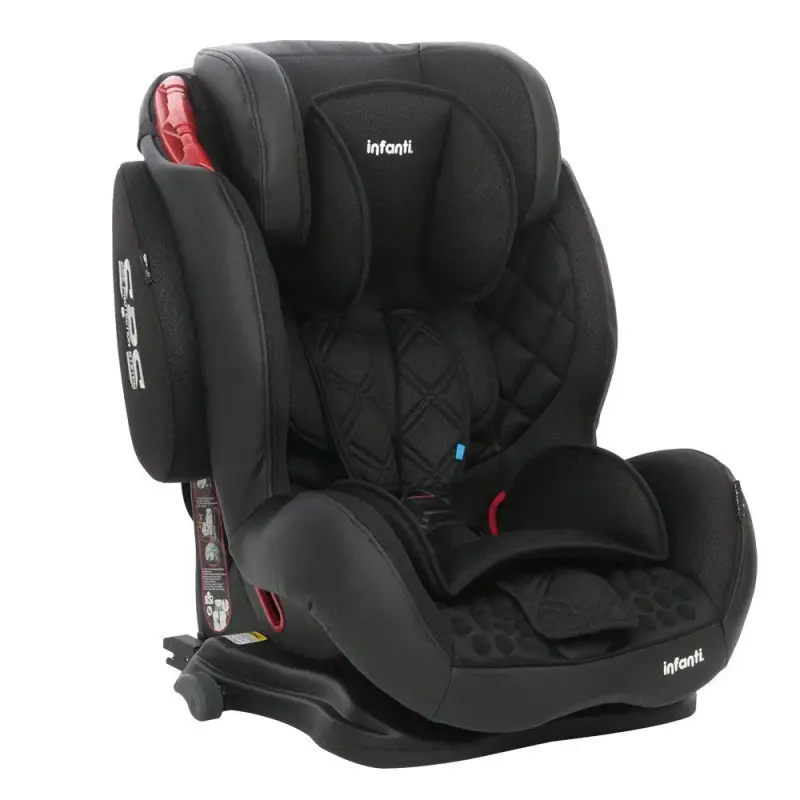 Silla de auto infantil negra - 1